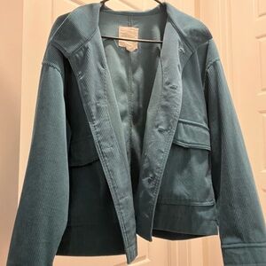 Avec Les Filles Blue Utility Jacket